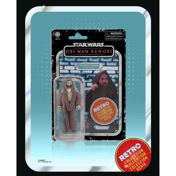 Star Wars The Retro Collection Obi-Wan Kenobi (Wandering Jedi) 3 3/4-Inch Actionfigur