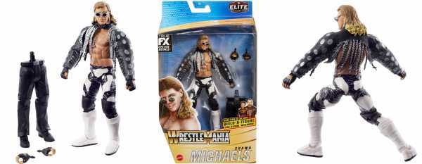 WWE WrestleMania Elite Shawn Michaels Actionfigur