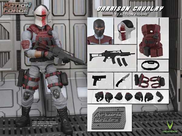 ACTION FORCE SERIES 2 GARRISON CAVALRY 1/12 SCALE ACTIONFIGUR