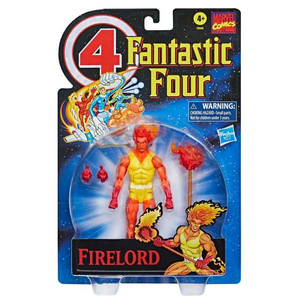 Fantastic Four Retro Marvel Legends Firelord 15 cm Actionfigur