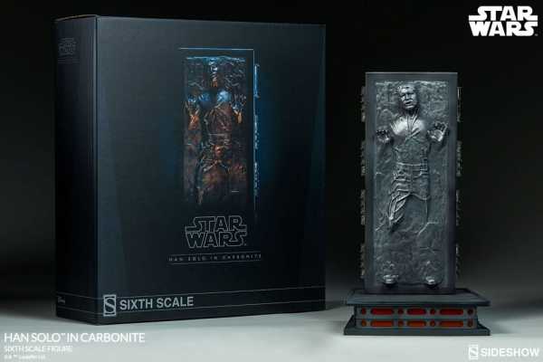 VORBESTELLUNG ! Sideshow Collectibles Star Wars 1/6 Han Solo in Carbonite 38 cm Figur