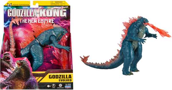 VORBESTELLUNG ! Monsterverse Godzilla x Kong: New Empire Movie Godzilla Evolved 6 Inch Actionfigur