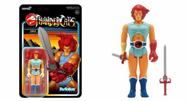 THUNDERCATS LION-O TOY VARIANT REACTION ACTIONFIGUR
