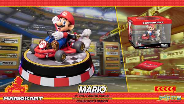 VORBESTELLUNG ! Mario Kart Mario 22 cm PVC Statue Collector's Edition