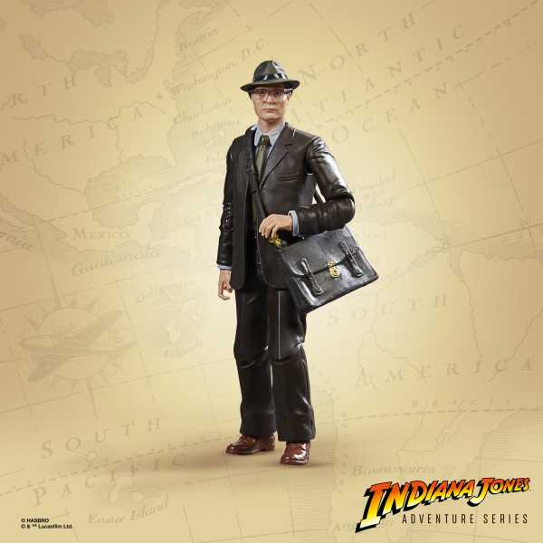 Indiana Jones Adventure Series Dial of Destiny Doctor Jürgen Voller Actionfigur