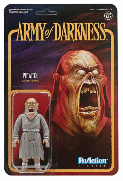 ARMY OF DARKNESS PIT WITCH REACTION ACTIONFIGUR