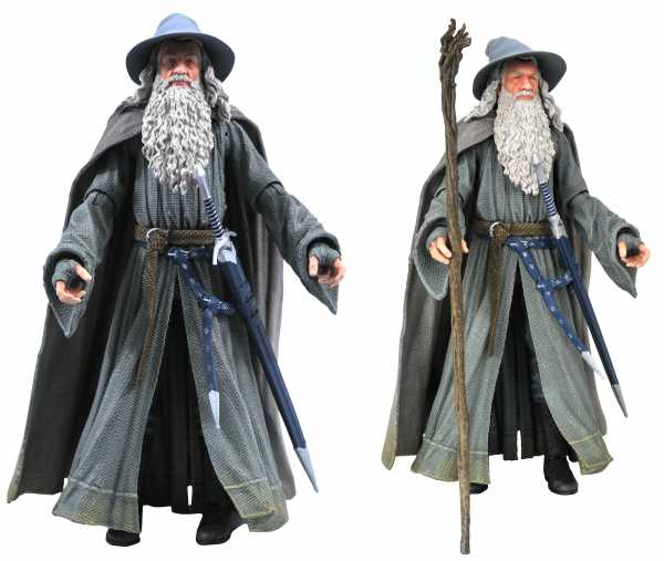 The Lord of the Rings (Der Herr der Ringe) Select Series 4 Gandalf the Grey Actionfigur
