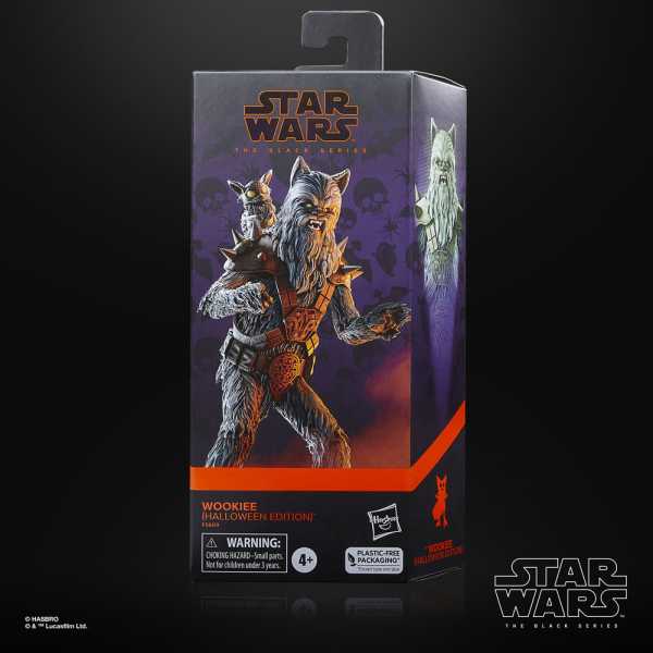 Star Wars The Black Series Wookiee (Halloween Edition) and Bogling Actionfigur