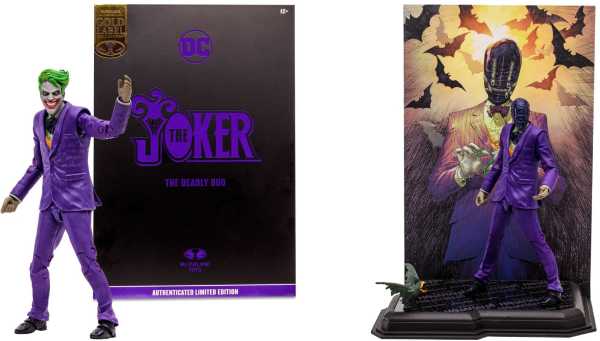 DC Multiverse Batman & The Joker: The Deadly Duo The Joker Actionfigur (Gold Label)