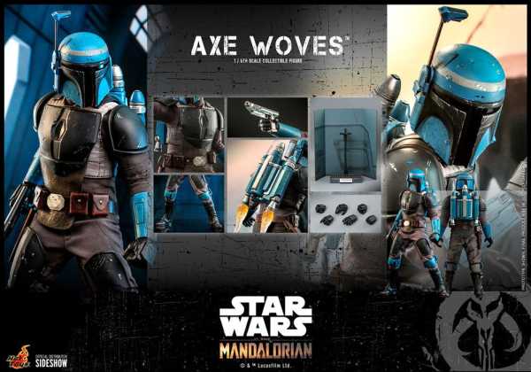 VORBESTELLUNG ! Star Wars The Mandalorian 1/6 Axe Woves 30 cm Actionfigur