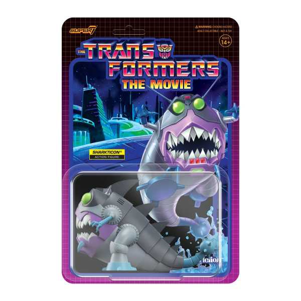 Transformers Sharkticon 3 3/4-Inch ReAction Actionfigur