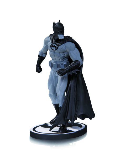 BATMAN BLACK AND WHITE STATUE BY GARY FRANK
