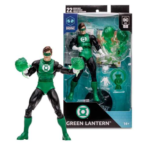 VORBESTELLUNG ! DC Direct Silver Age Green Lantern Hal Jordan Actionfigur McFarlane Toys Digital C.