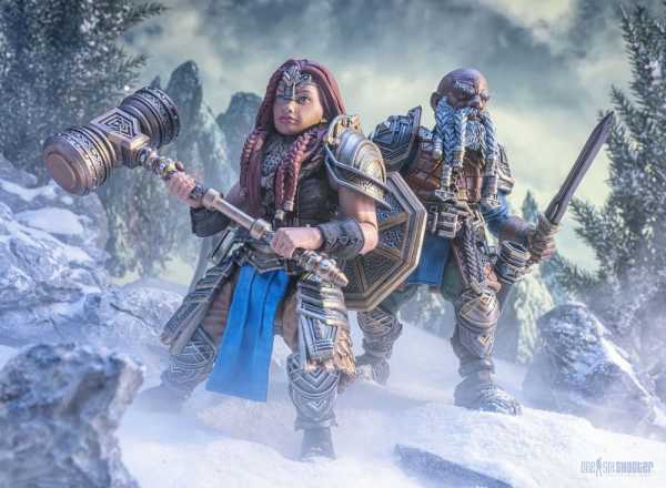 VORBESTELLUNG ! Mythic Legions: Rising Sons Exiles From Under the Mountain 15 cm Actionfiguren 2Pack