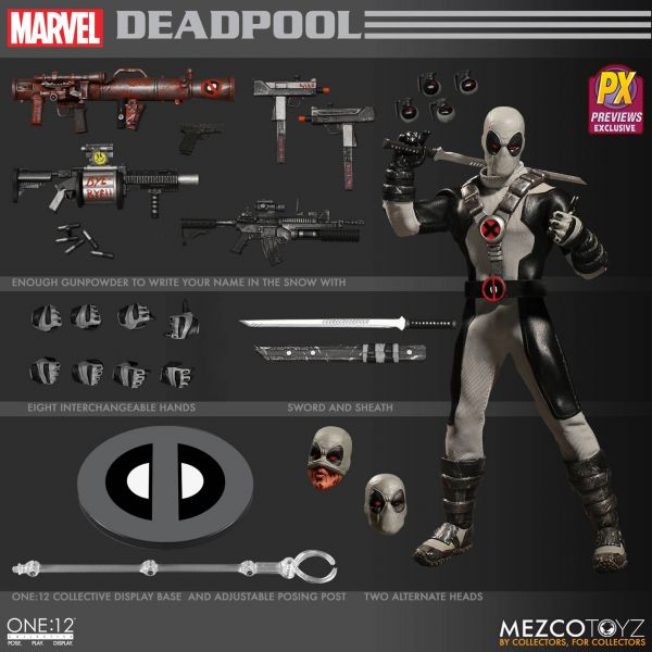 ONE-12 COLLECTIVE MARVEL X-FORCE DEADPOOL PX ACTIONFIGUR