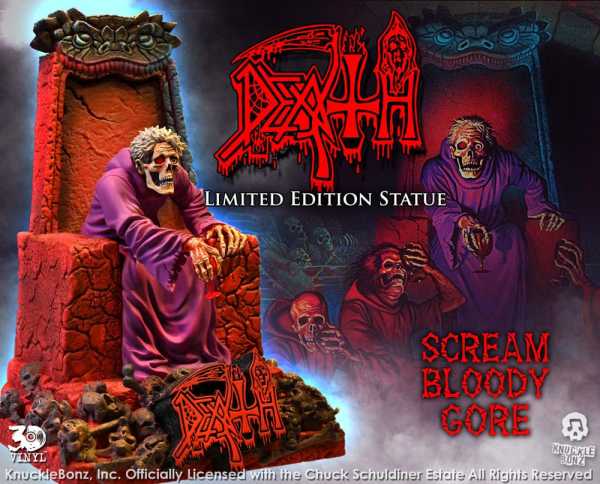 VORBESTELLUNG ! Death Scream Bloody Gore 22 cm 3D Vinyl Statue