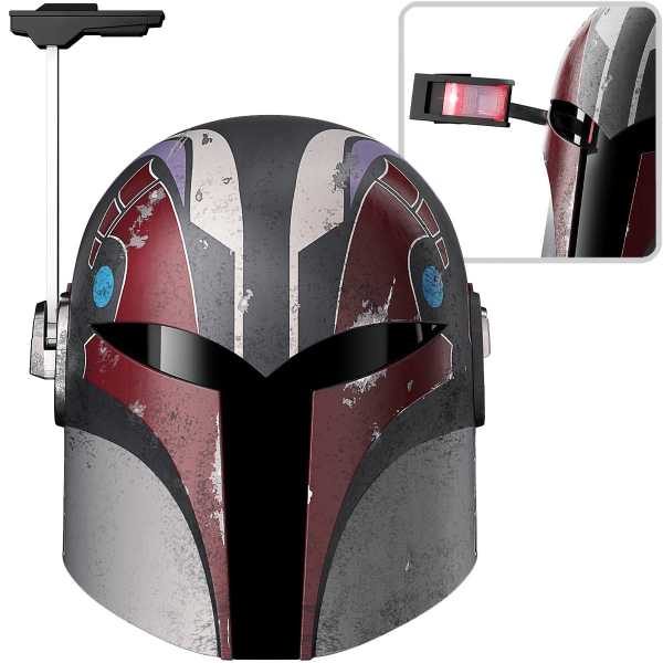 VORBESTELLUNG ! Star Wars: Ahsoka The Black Series Sabine Wren Premium Electronic Helmet Replik