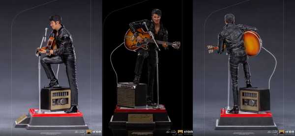 AUF ANFRAGE ! Elvis Presley 1/10 Comeback Special 23 cm Deluxe Art Scale Statue