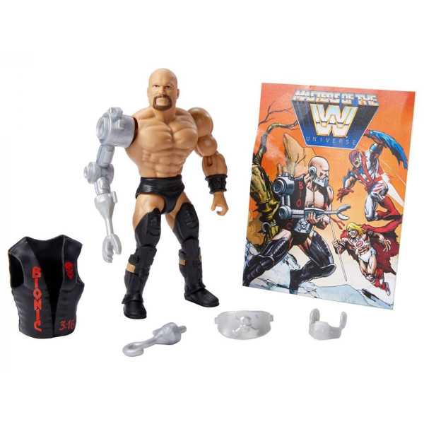 WWE Masters of the WWE Universe Wave 8 Stone Cold Steve Austin Actionfigur
