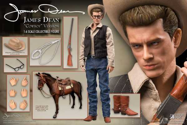 James Dean 1/6 James Dean Cowboy Version 30 cm Actionfigur Deluxe Version