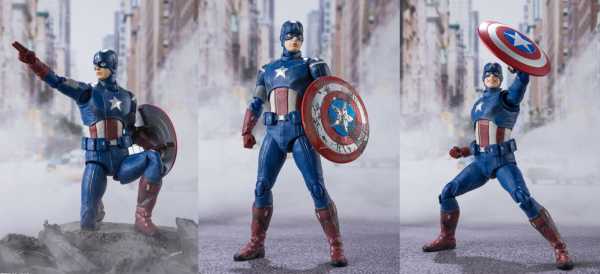 Avengers Captain America Avengers Assemble Edition S.H.Figuarts Actionfigur