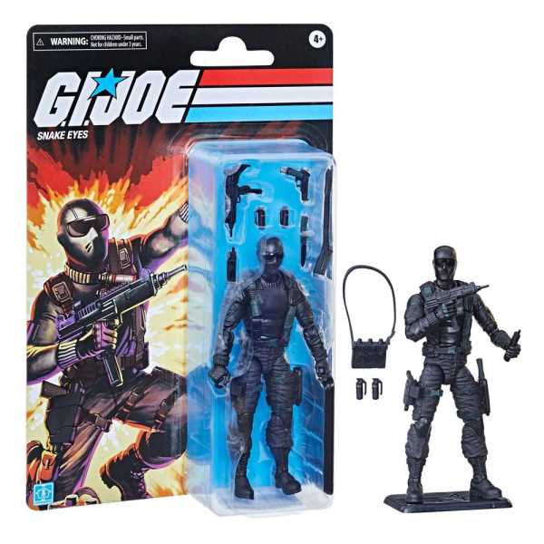G.I. Joe Retro Collection Snake Eyes 15 cm Actionfigur