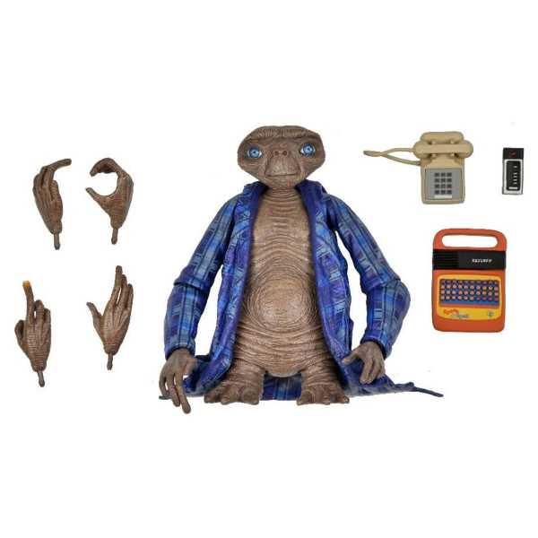 NECA E.T. the Extra-Terrestrial Ultimate Telepathic E.T. 40th Anniversary Actionfigur