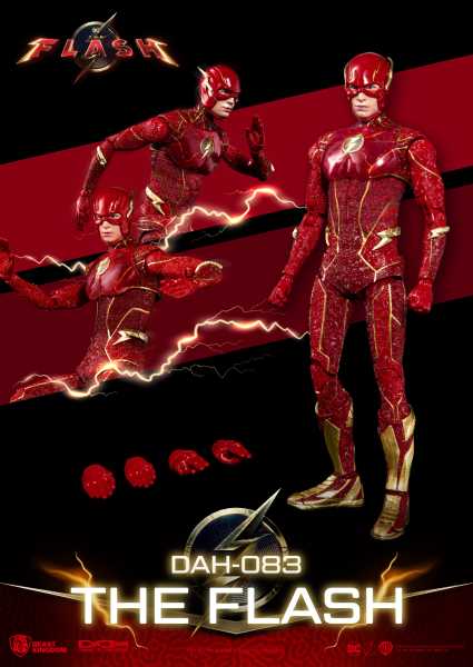 The Flash Movie Flash DAH-083 Dynamic 8-Ction Heroes Actionfigur Standard Version