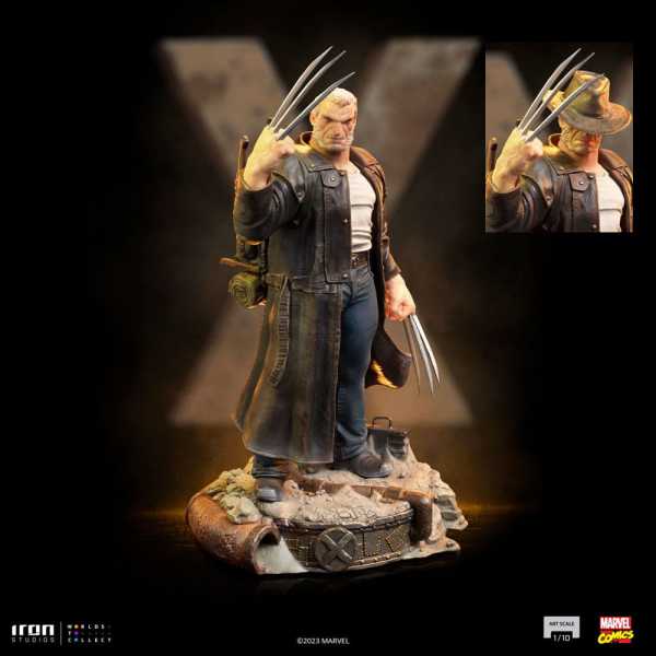 VORBESTELLUNG ! Marvel 1/10 Old Man Logan (Wolverine 50th Anniversary) 23 cm Art Scale Statue
