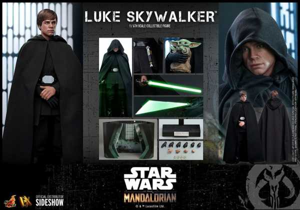 VORBESTELLUNG ! Hot Toys Star Wars The Mandalorian 1/6 Luke Skywalker 30 cm Actionfigur
