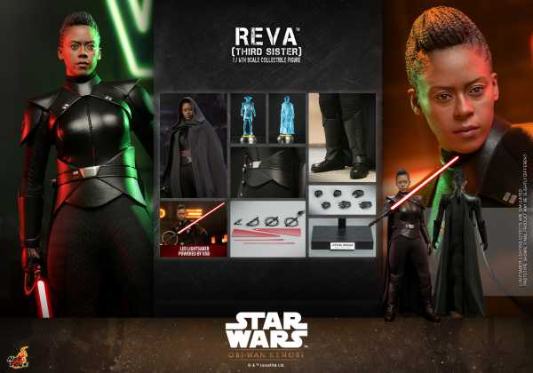 VORBESTELLUNG ! Hot Toys Star Wars: Obi-Wan Kenobi 1/6 Reva (Third Sister) 28 cm Actionfigur