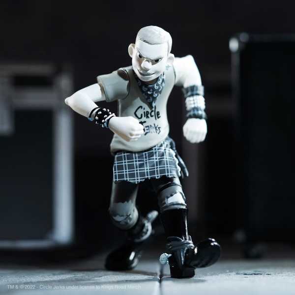 Circle Jerks Skank Man Grayscale 3 3/4-Inch ReAction Actionfigur