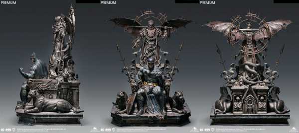 AUF ANFRAGE ! DC Comics 1/4 Batman on Throne 92 cm Statue Premium Edition