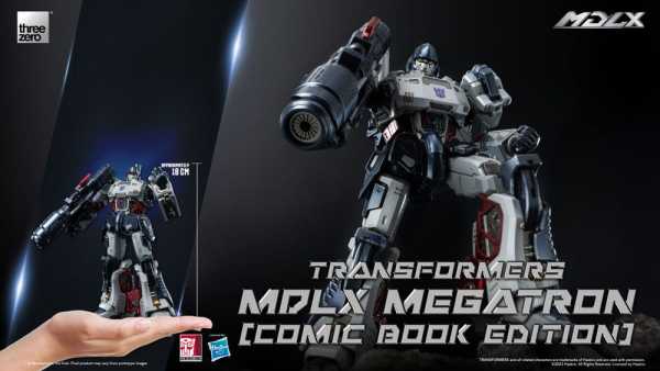 VORBESTELLUNG ! Transformers MDLX Megatron 18 cm Actionfigur Comic Book Edition