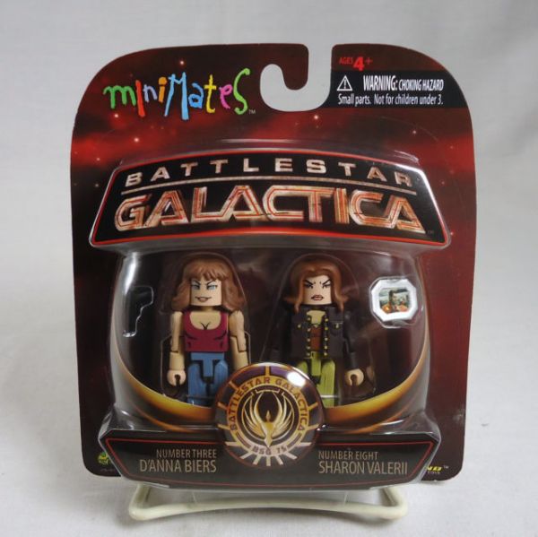 Battlestar Galactica Series 3 Minimates DAnna Biers & Number Eight Sharon Valerii