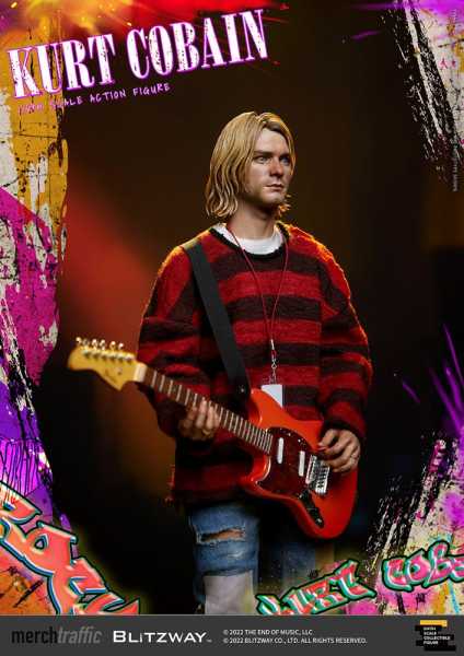 Kurt Cobain 1/6 On Stage UMS 31 cm Actionfigur