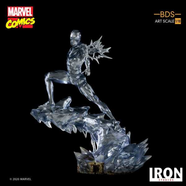 AUF ANFRAGE ! Marvel Comics BDS Art Scale 1/10 Iceman 23 cm Statue