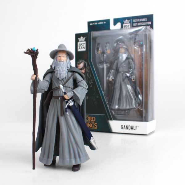 BST AXN Herr der Ringe (Lord Of The Rings) Gandalf 13 cm Actionfigur