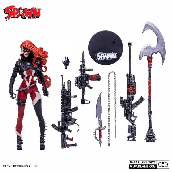 McFarlane Toys Spawn She-Spawn Deluxe 7 Inch Actionfigur