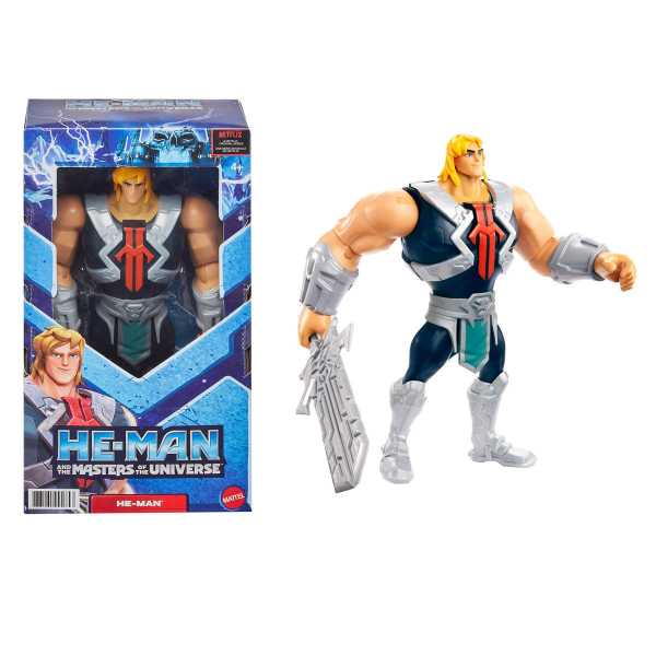 He-Man and The Masters of the Universe He-Man Large Actionfigur US Karte