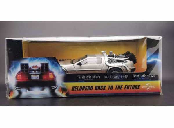 AUF ANFRAGE ! Zurück in die Zukunft 1983 DeLorean Diecast Modell 1/18