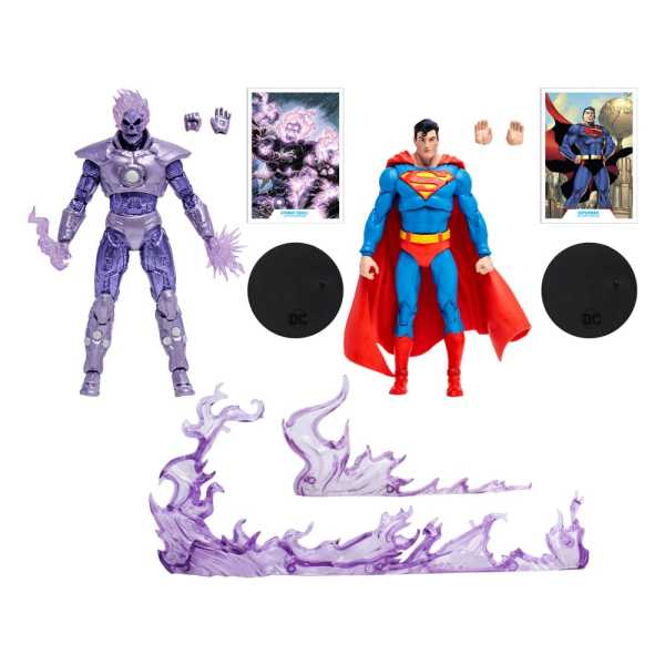 DC Collector Atomic Skull vs. Superman (Action Comics) Actionfigur 2-Pack Gold Label