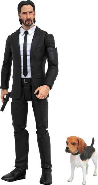 JOHN WICK SELECT 7 INCH ACTIONFIGUR