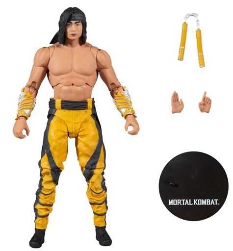McFarlane Toys Mortal Kombat Series 7 Liu Kang Fighting Abbot 7 Inch Actionfigur