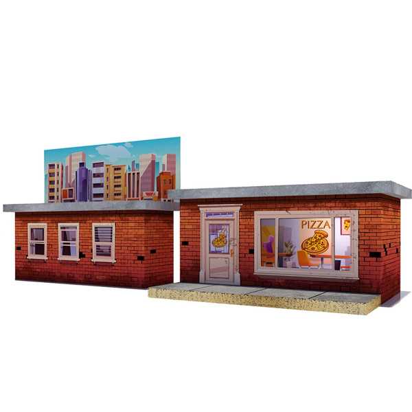 EXTREME SETS ANIMATED BUILDING POP-UP 1/12 DIORAMA