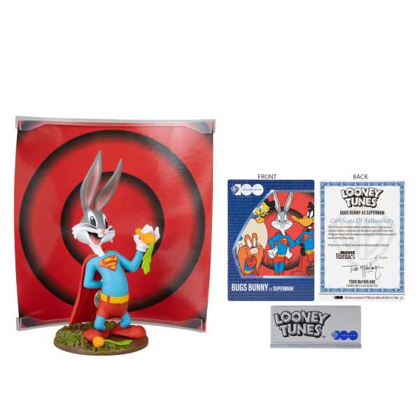 Movie Maniacs WB 100: Bugs Bunny as Superman Limited Edition 6 Inch Figur