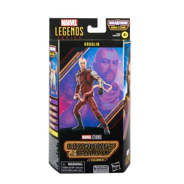 Marvel Legends Guardians of the Galaxy Vol. 3 Kraglin 6 Inch BaF Actionfigur