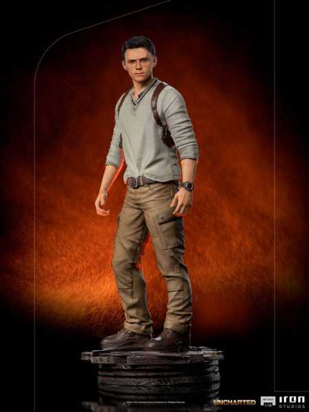 VORBESTELLUNG ! Uncharted Movie 1/10 Nathan Drake 20 cm Art Scale Statue