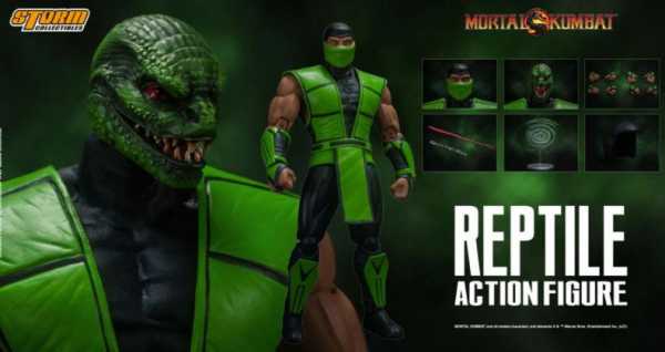 Storm Collectibles Mortal Kombat 1/12 Reptile 18 cm Actionfigur