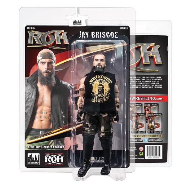 RING OF HONOR (ROH) WRESTLING SERIES 1 JAY BRISCOE ACTIONFIGUR